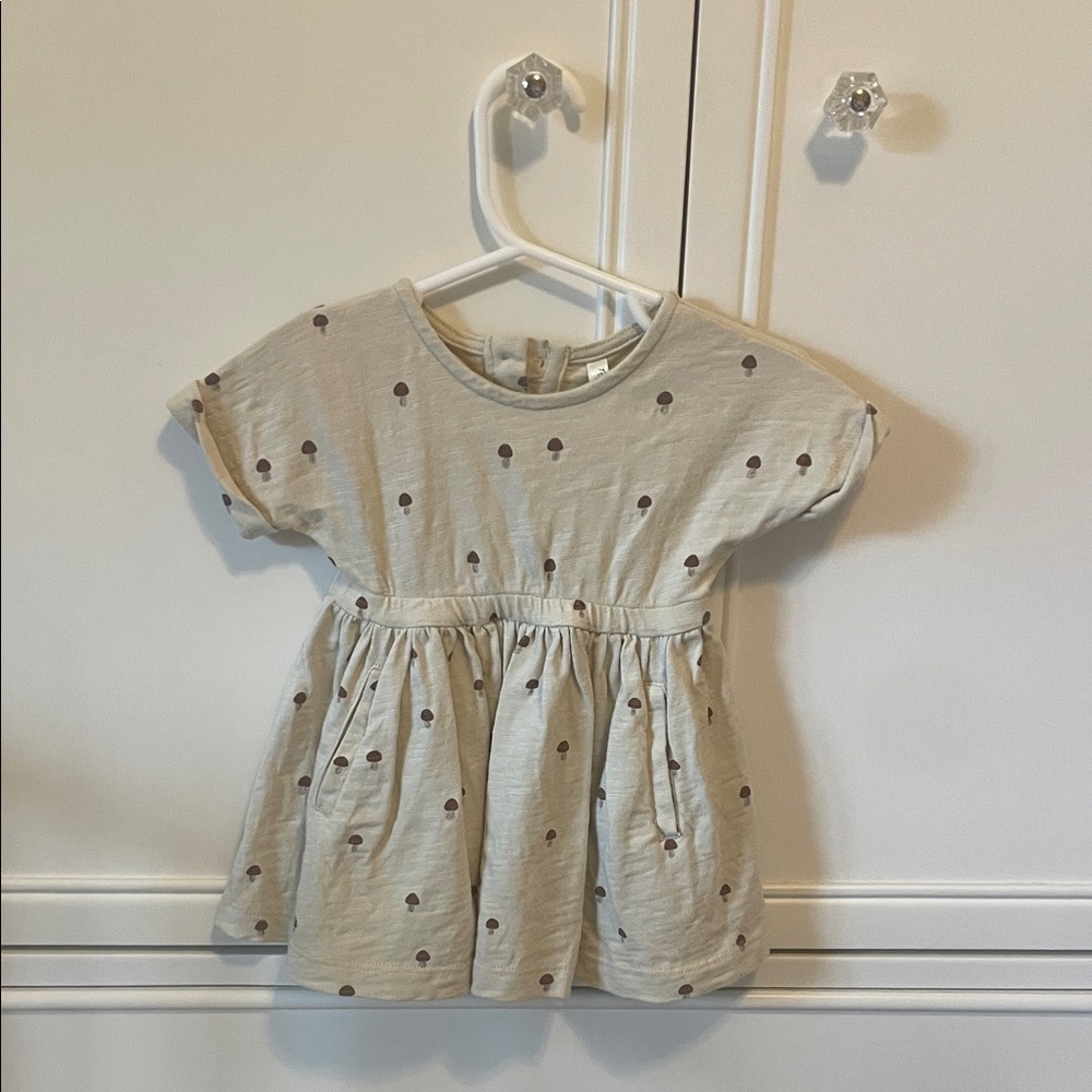 Rylee + Cru mushroom dress 3-6M